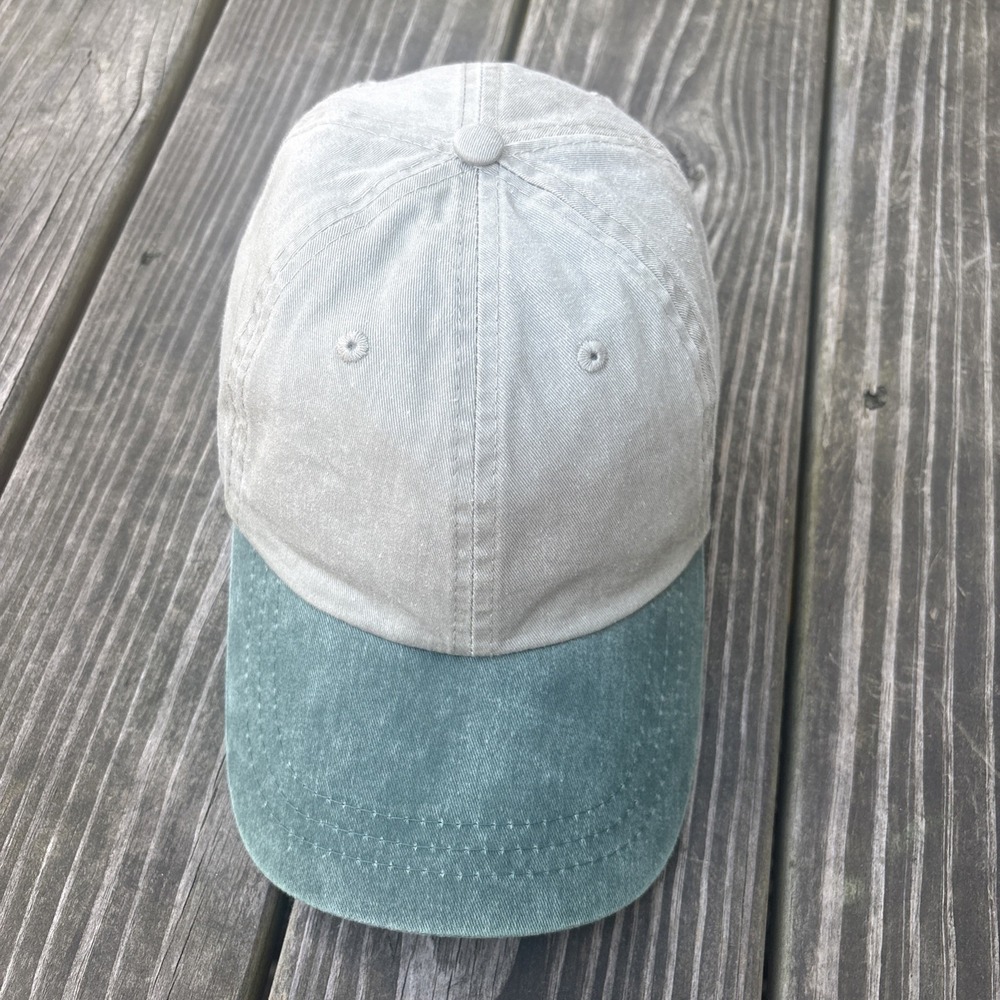 Retro NWOT Dad Cap solid Fahrenheit baseball hat cotton two toned